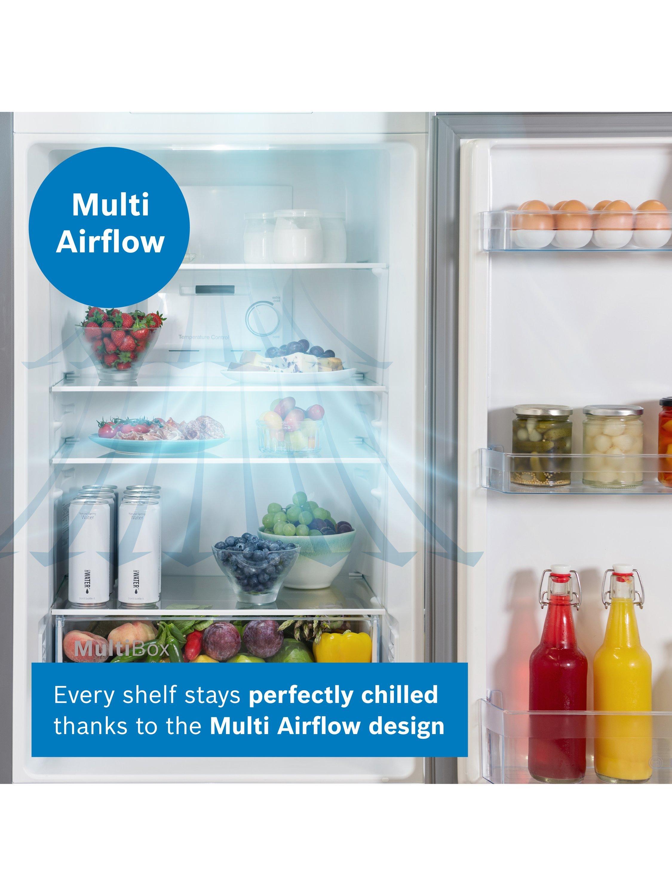 Bosch KGN34NWEAG Freestanding 297L 50/50 No Frost Fridge Freezer