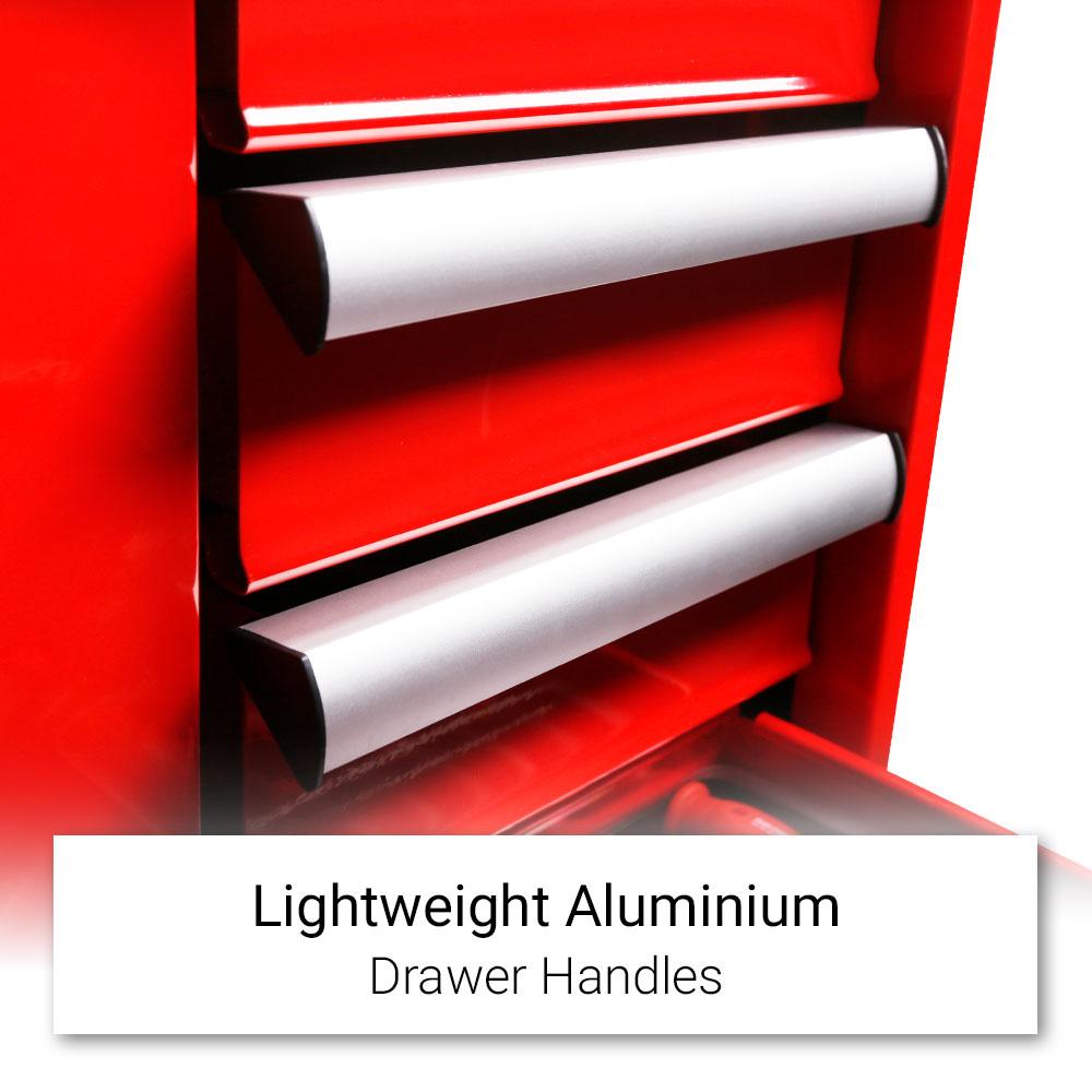 Daytona D450PSKIT – 450-Piece Metric Tool Kit with 10-Drawer Toolbox & 7-Drawer Roller Cabinet