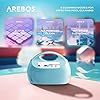 Arebos Automatic Pool Robot | Pool Cleaner for Wall, Floor and Waterline - Up to 100 m³ - APP Controlled - 3 Modes