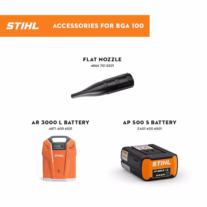 STIHL BGA 100 Battery Blowers