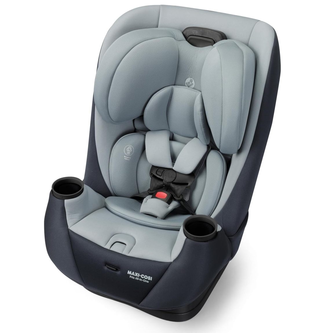 Maxi-Cosi Pria All-in-One Convertible Car Seat, Rear Facing Car Seat for Infants from 4-40 lbs, Forward Facing Car Seat up to 100 lbs in Booster Seat Mode, Midnight Slate