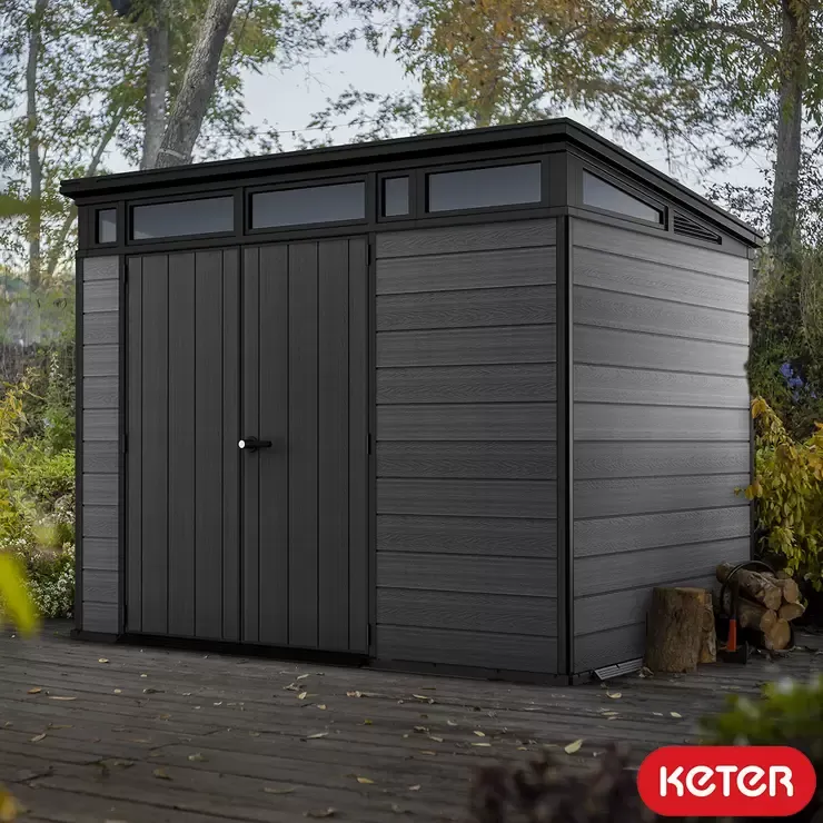 Keter Cortina 9ft 2 x 7ft (2.8 x 2.1m) Storage Shed