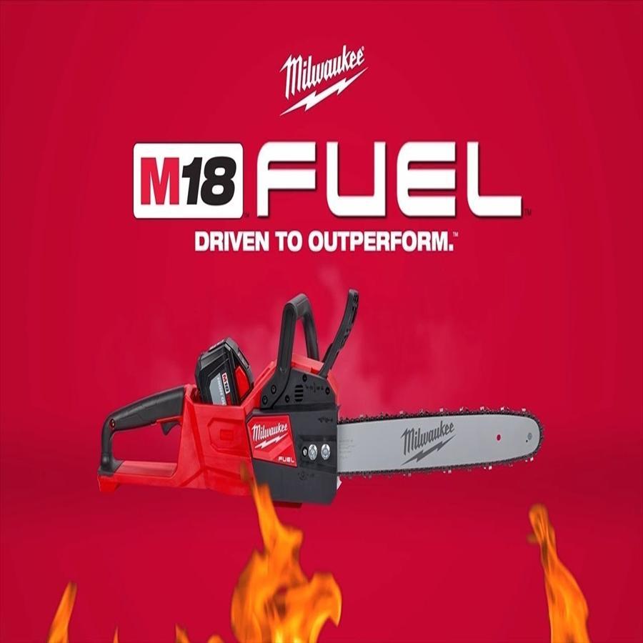 Milwaukee M18FCHS-121B M18 FUEL 18V 40cm Chainsaw Kit - 12Ah Battery and Charger