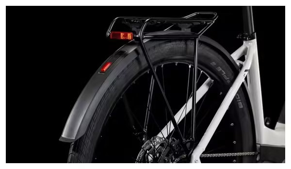 Cube Touring Hybrid One 500 Easy Entry Electric Hybrid Bike Shimano Cues 9S 500 Wh 700 mm Cotton White Grey 2025