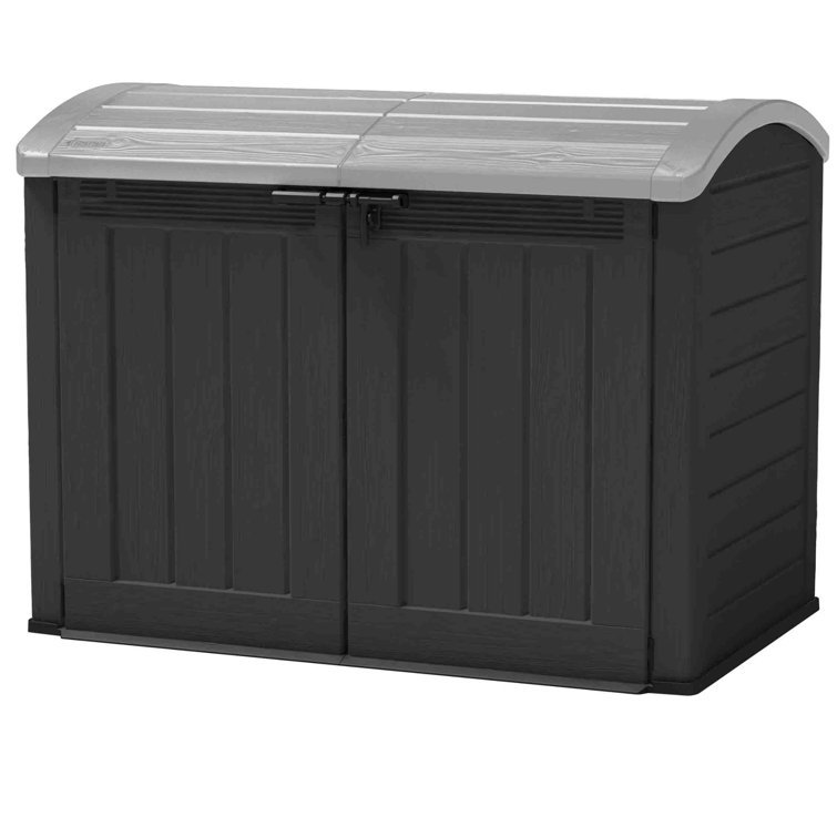 177 cm x 113 cm Geräteschuppen aus Kunstharz