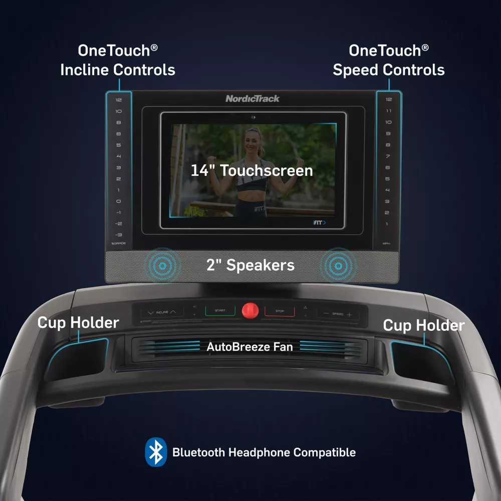 NordicTrack Commercial 1750 Motorized Treadmill