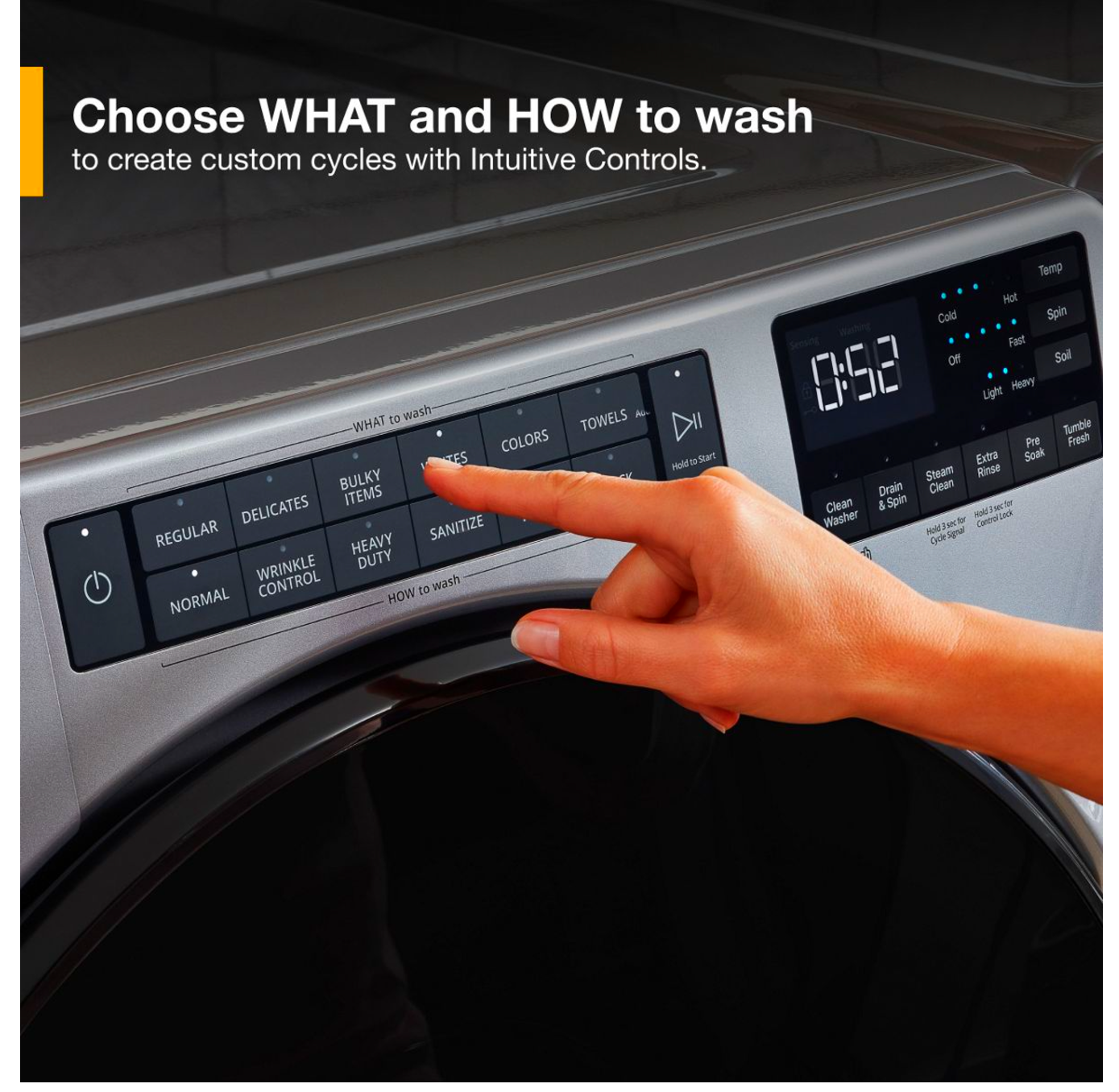 Whirlpool  WFW5605MC 4.5 Cu. Ft. Front Load Washer with Quick Wash Cycle