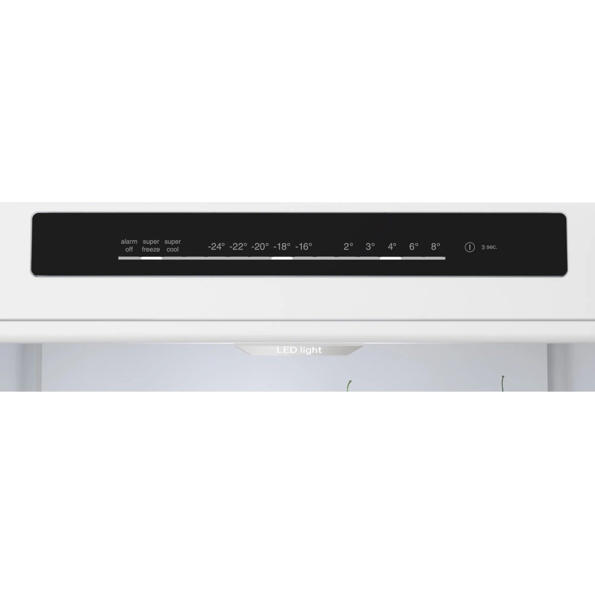 Bosch KGN27NBFAG Serie 2 Freestanding Fridge Freezer with NoFrost, MultiBox XXL, LED Lights, 182.4 x 55cm, Black [Energy Class F]