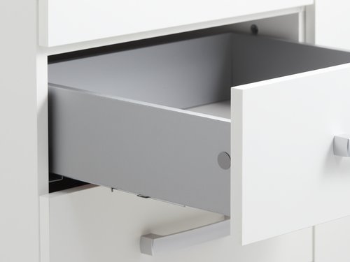 Wardrobe VELLERUP 200x200 combination white