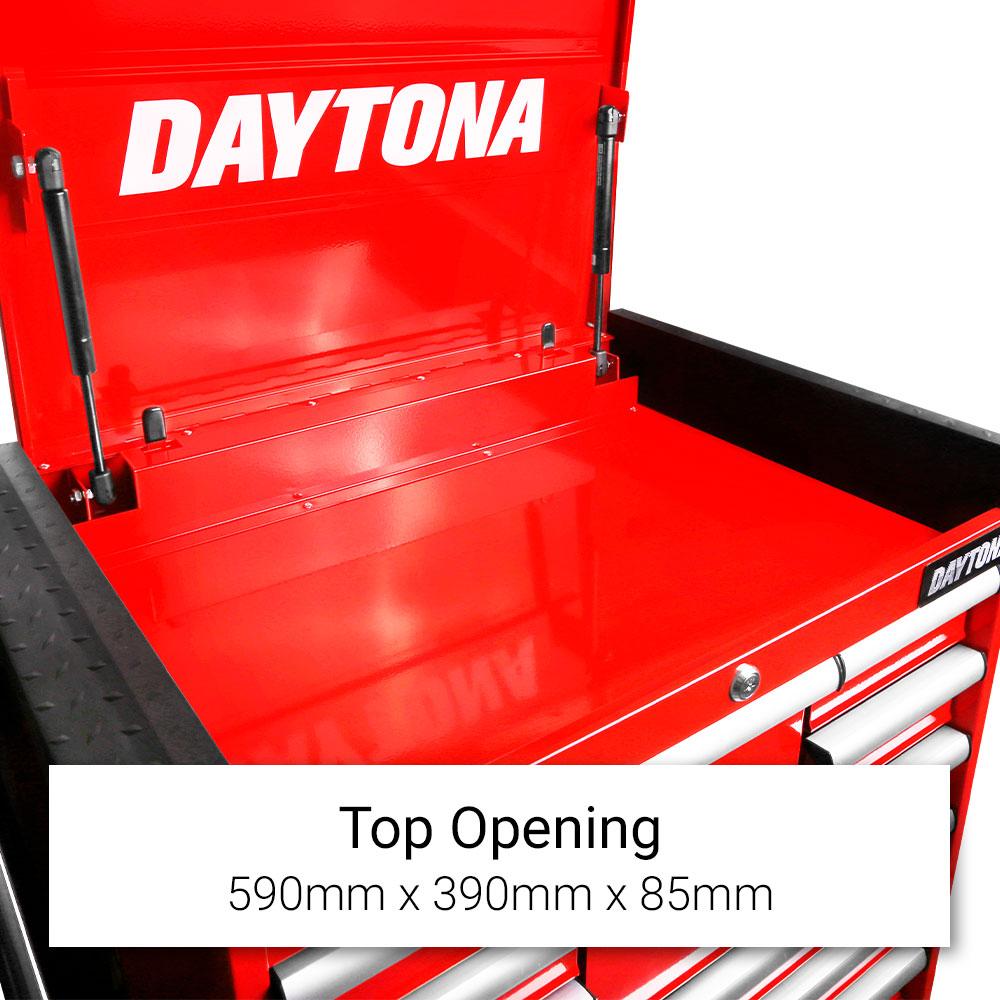 Daytona D450PSKIT – 450-Piece Metric Tool Kit with 10-Drawer Toolbox & 7-Drawer Roller Cabinet