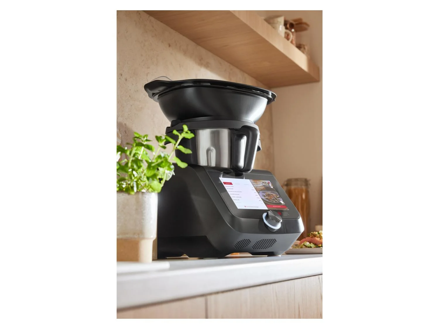 SILVERCREST® KITCHEN TOOLS Monsieur Cuisine Smart SKMS 1200 C1, Anthracite Mat