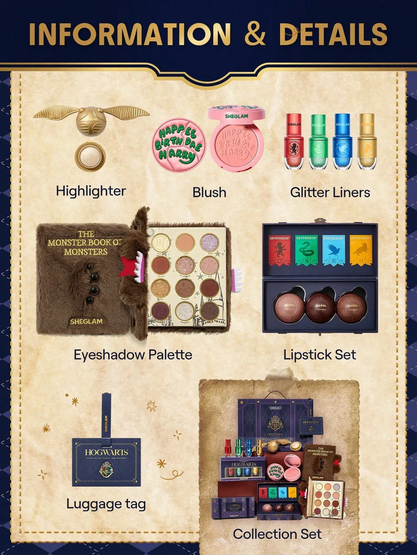 Harry Potter™ X SHEGLAM Full Collection Set