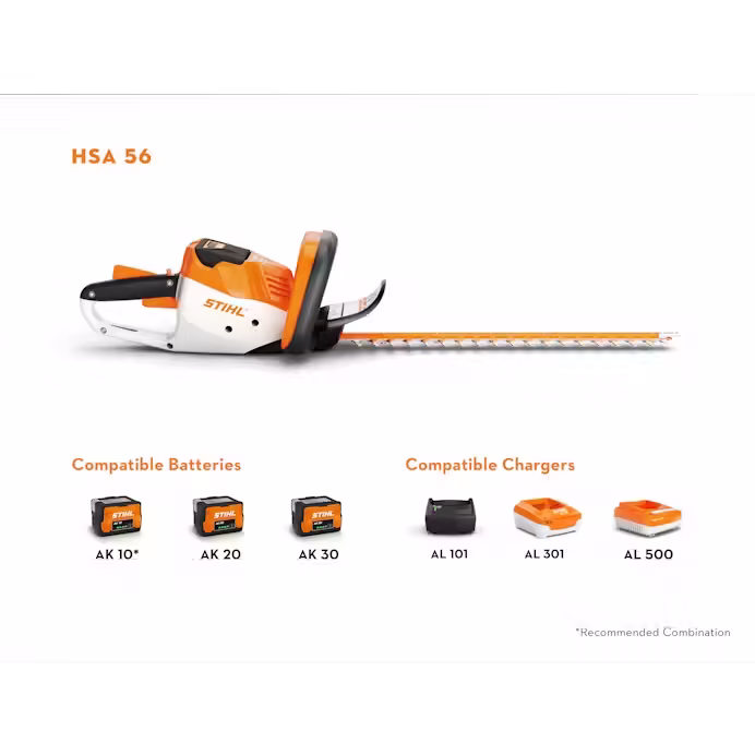 STIHL HSA 56 Battery Hedge Trimmers