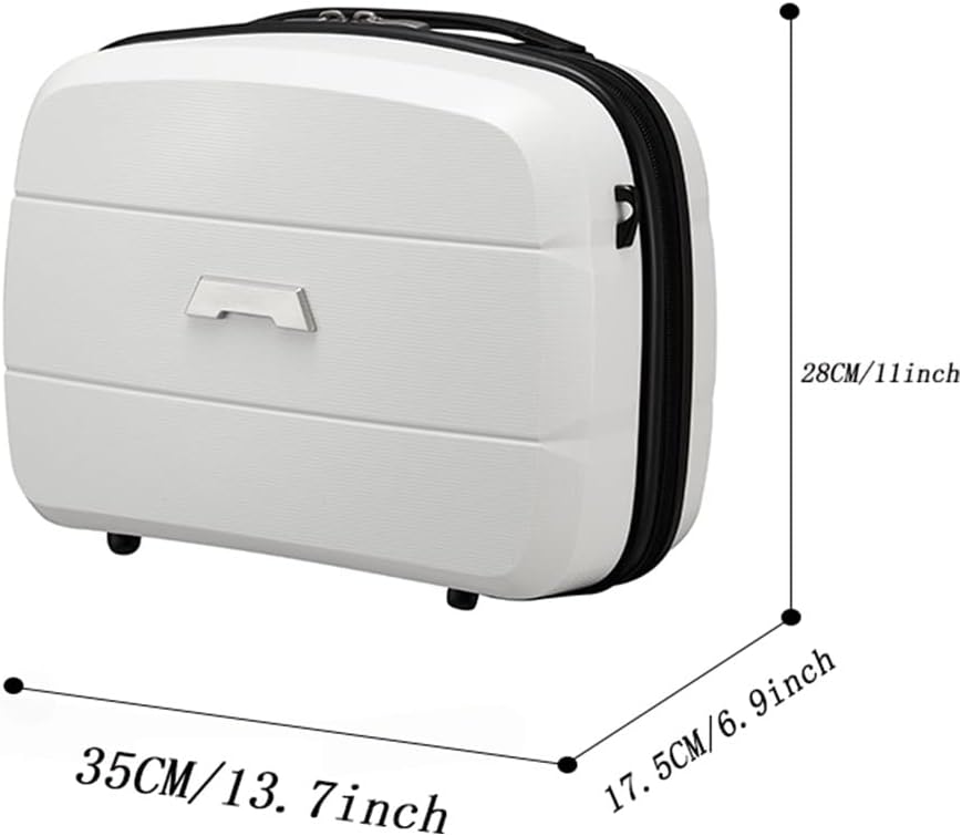 2-Piece Multifunctional USB Charging Port Luggage Set, Hardshell Suitcase with Built-in TSA Lock, Trolley Case with Front Computer Compartment