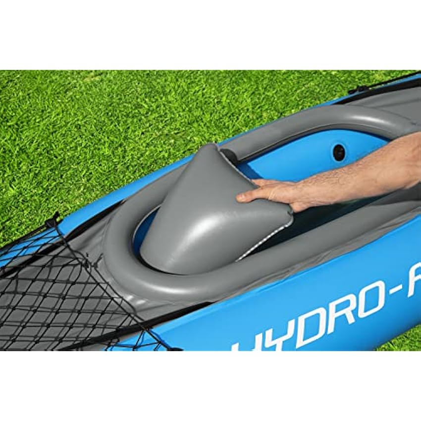 Bestway Hydro Force Inflatable Kayak Set | Includes Seat, Paddle, Hand Pump, Storage Carry Bag | Great for Adults, Kids and Families