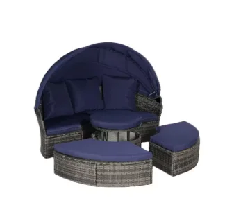 Lounge Muschel Sonneninsel Outdoor wetterfest