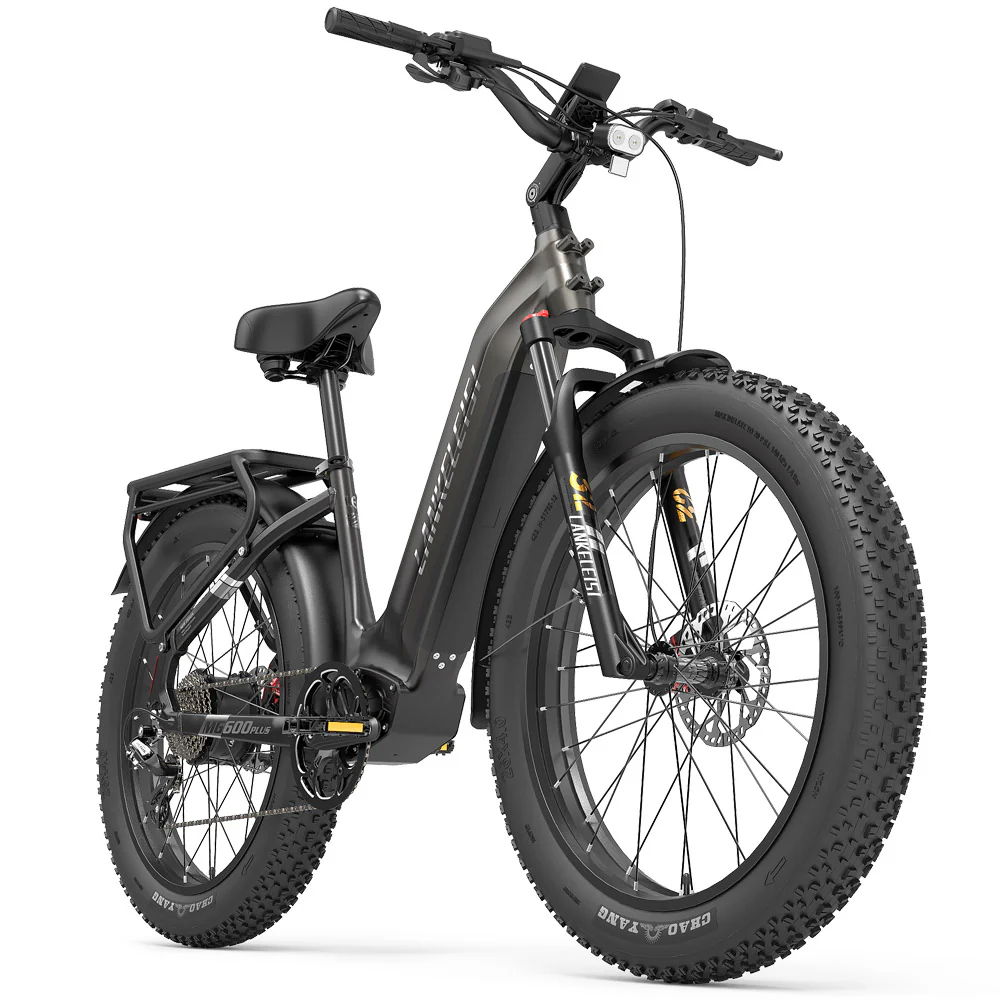 Lankeleisi MG600 Plus 2025 Version 26 Fat Bike 960Wh All Terrain SUV E-Bike with Torque Sensor 48V 20Ah Battery