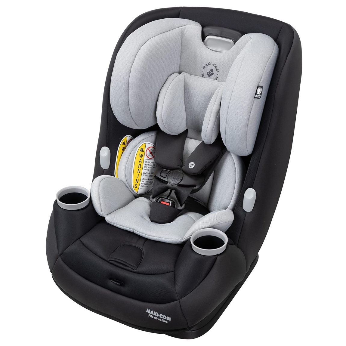 Maxi-Cosi Pria All-in-One Convertible Car Seat, Rear Facing Car Seat for Infants from 4-40 lbs, Forward Facing Car Seat up to 100 lbs in Booster Seat Mode, Midnight Slate