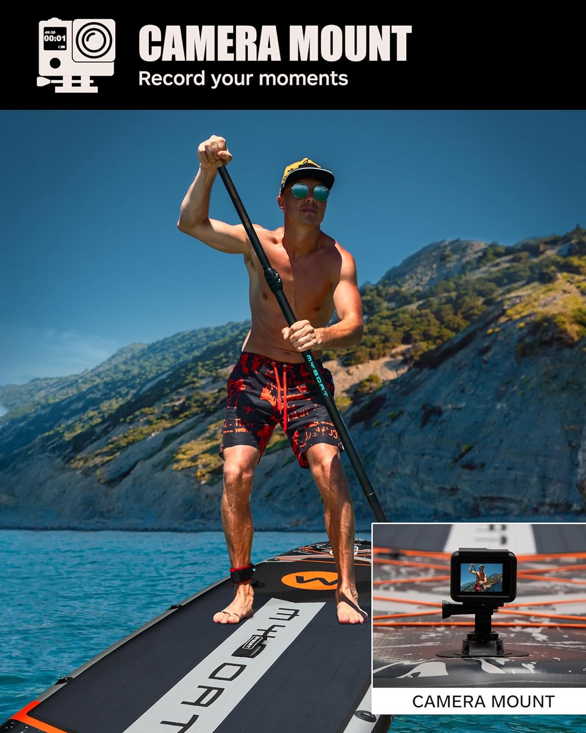 11'6×34×6 Extra Wide Inflatable Paddle Board