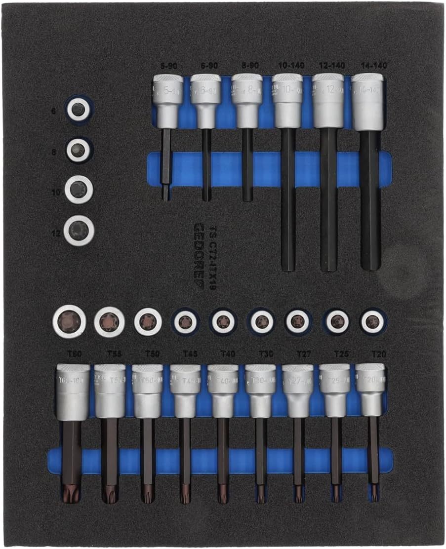 GEDORE 1504XL Rolling Bench with 308 Pieces Tool Set