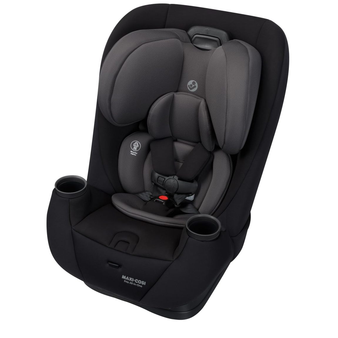 Maxi-Cosi Pria All-in-One Convertible Car Seat, Rear Facing Car Seat for Infants from 4-40 lbs, Forward Facing Car Seat up to 100 lbs in Booster Seat Mode, Midnight Slate