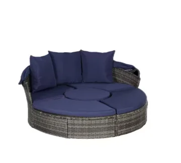 Lounge Muschel Sonneninsel Outdoor wetterfest