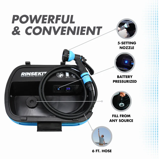 3.5 Gallon RinseKit PRO Portable Shower