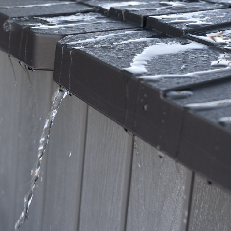 640 cm x 640 cm Geräteschuppen Merkur aus Kunststoff