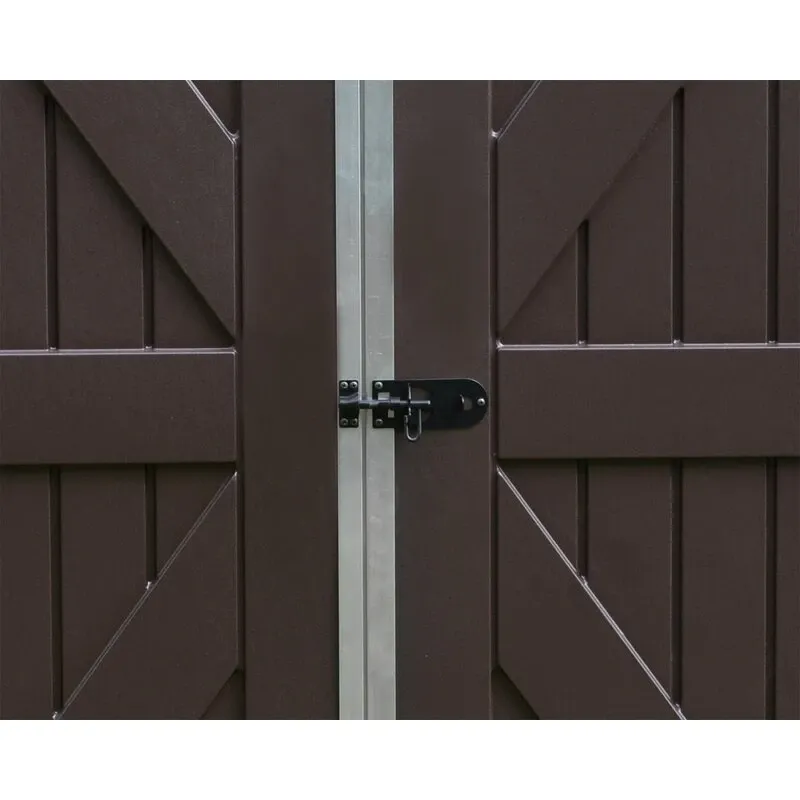 Skylight 6' wide x 8' deep plastic storage shed