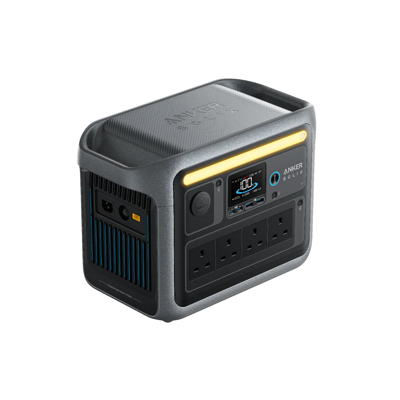 Anker Solix C1000 Portable Power Station 1056Wh Solar Generator LiFePO4 Battery World's Fastest Fast Charging