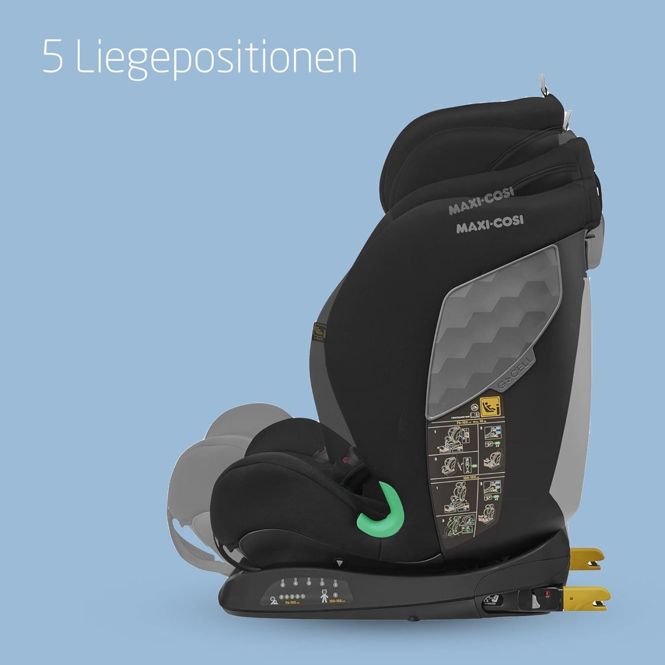 Maxi Cosi Titan i-Size, 360% child seat that grows with you