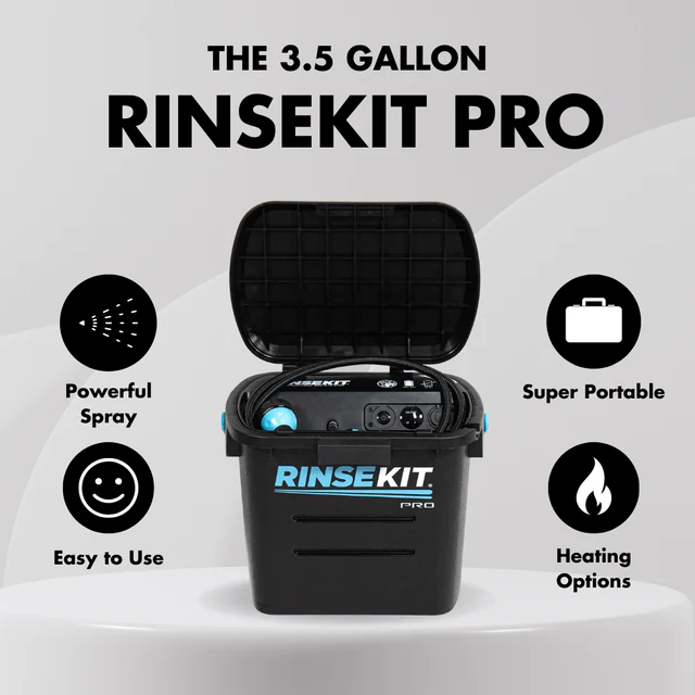 3.5 Gallon RinseKit PRO Portable Shower