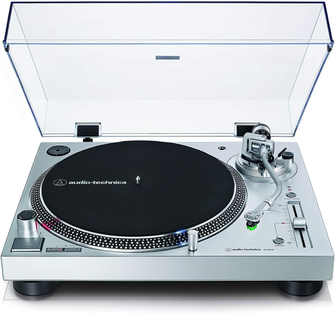 Audio-Technica LP120XUSBBK Manual Direct-Drive Turntable (Analogue & USB) Black