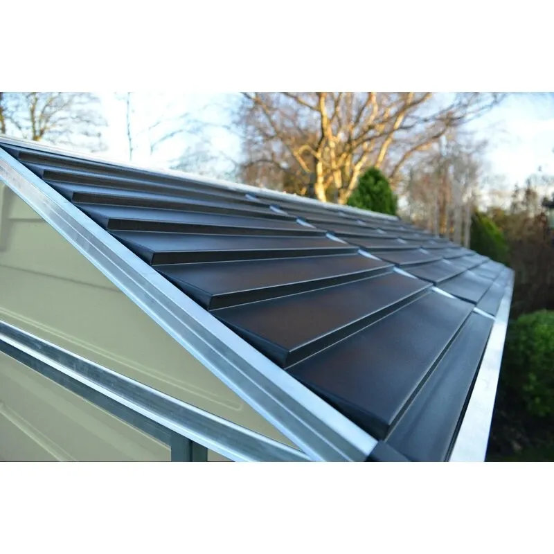 Skylight 6' wide x 8' deep plastic storage shed