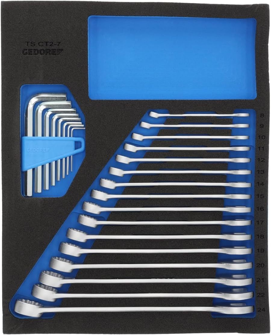 GEDORE 1504XL Rolling Bench with 308 Pieces Tool Set