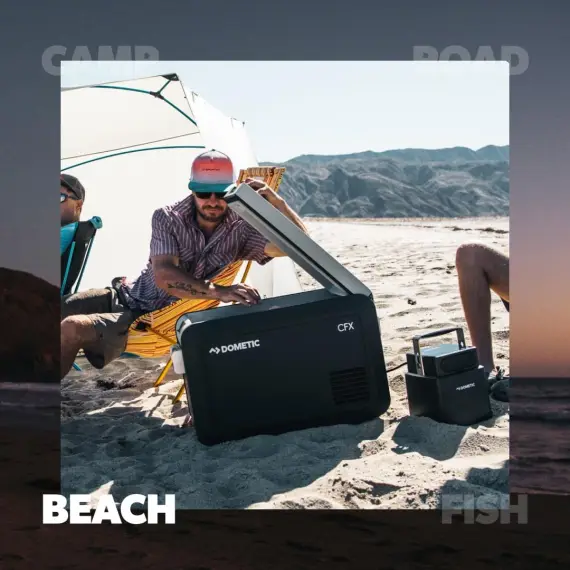 Dometic CFX Portable Electric Refrigerated Freezer, AC/DC or solar powered