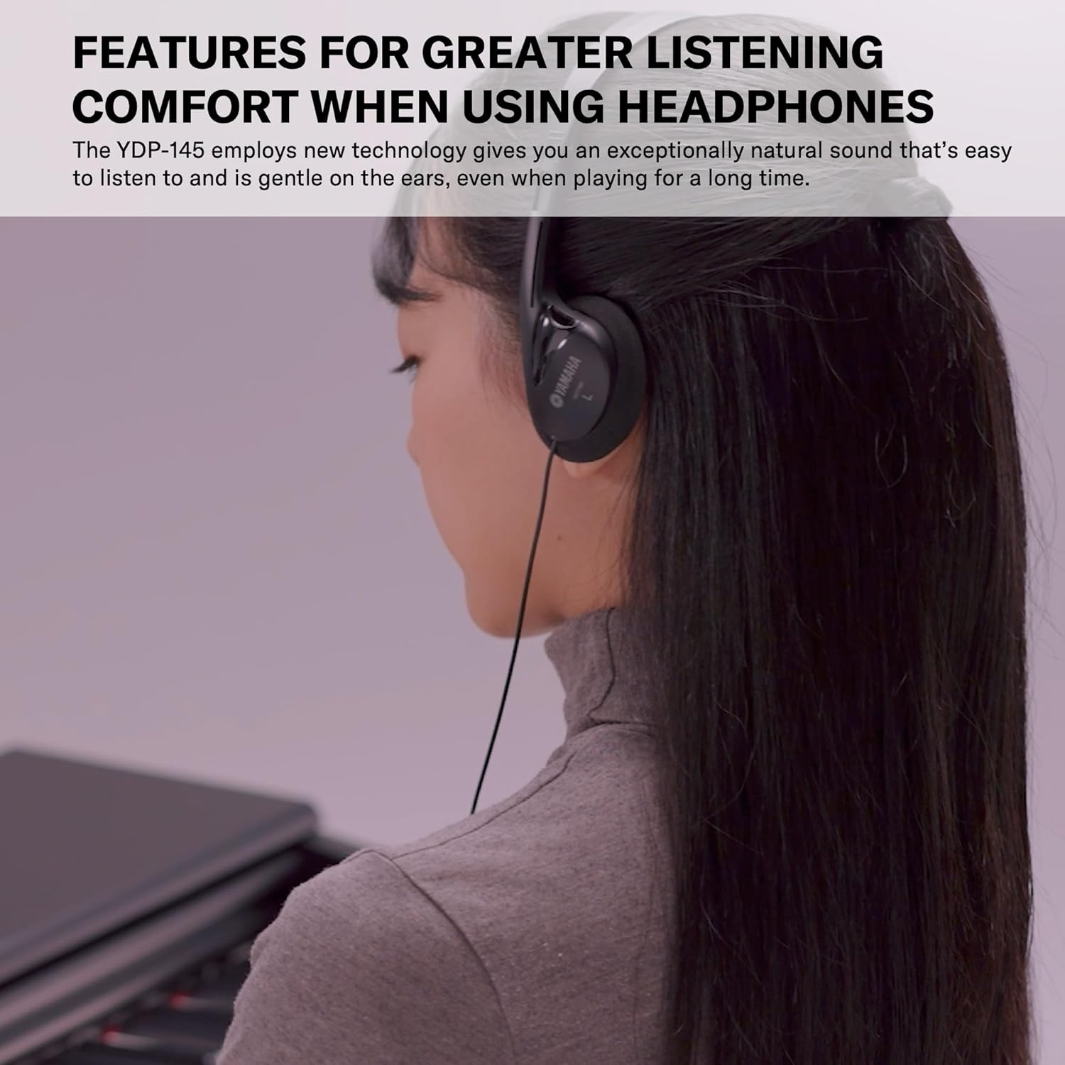 Piano numérique Yamaha ARIUS YDP-145 - Piano classique et élégant pour débutants et amateurs