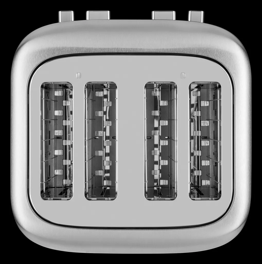 KitchenAid Grille-pain 4 tranches Artisan 5KMT4109, Couleur:Acier inoxydable / Métal brossé