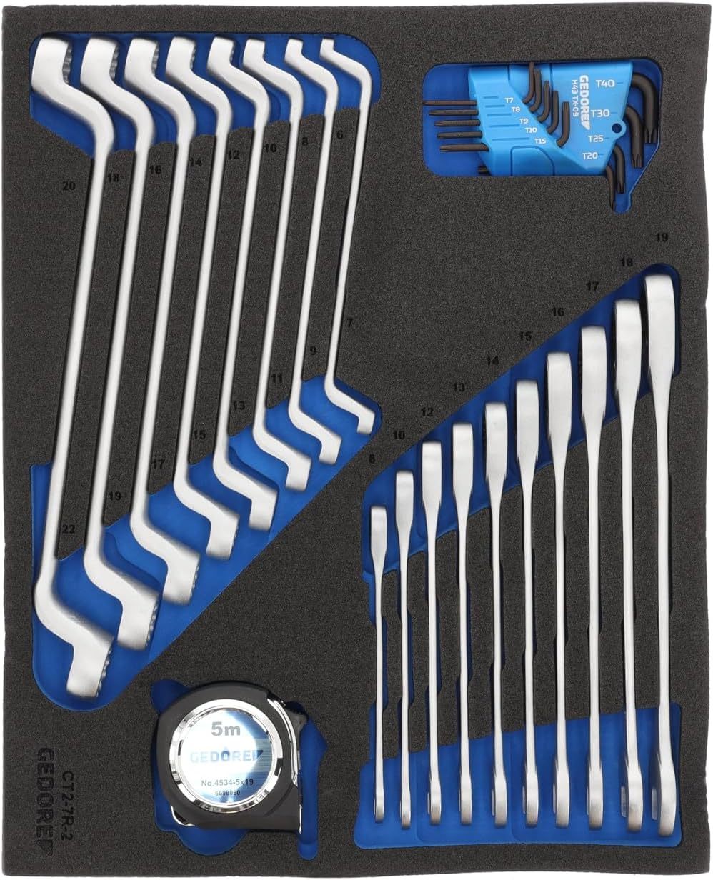 GEDORE 1504XL Rolling Bench with 308 Pieces Tool Set