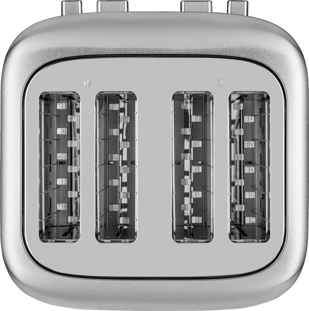 KitchenAid Grille-pain 4 tranches Artisan 5KMT4109, Couleur:Acier inoxydable / Métal brossé