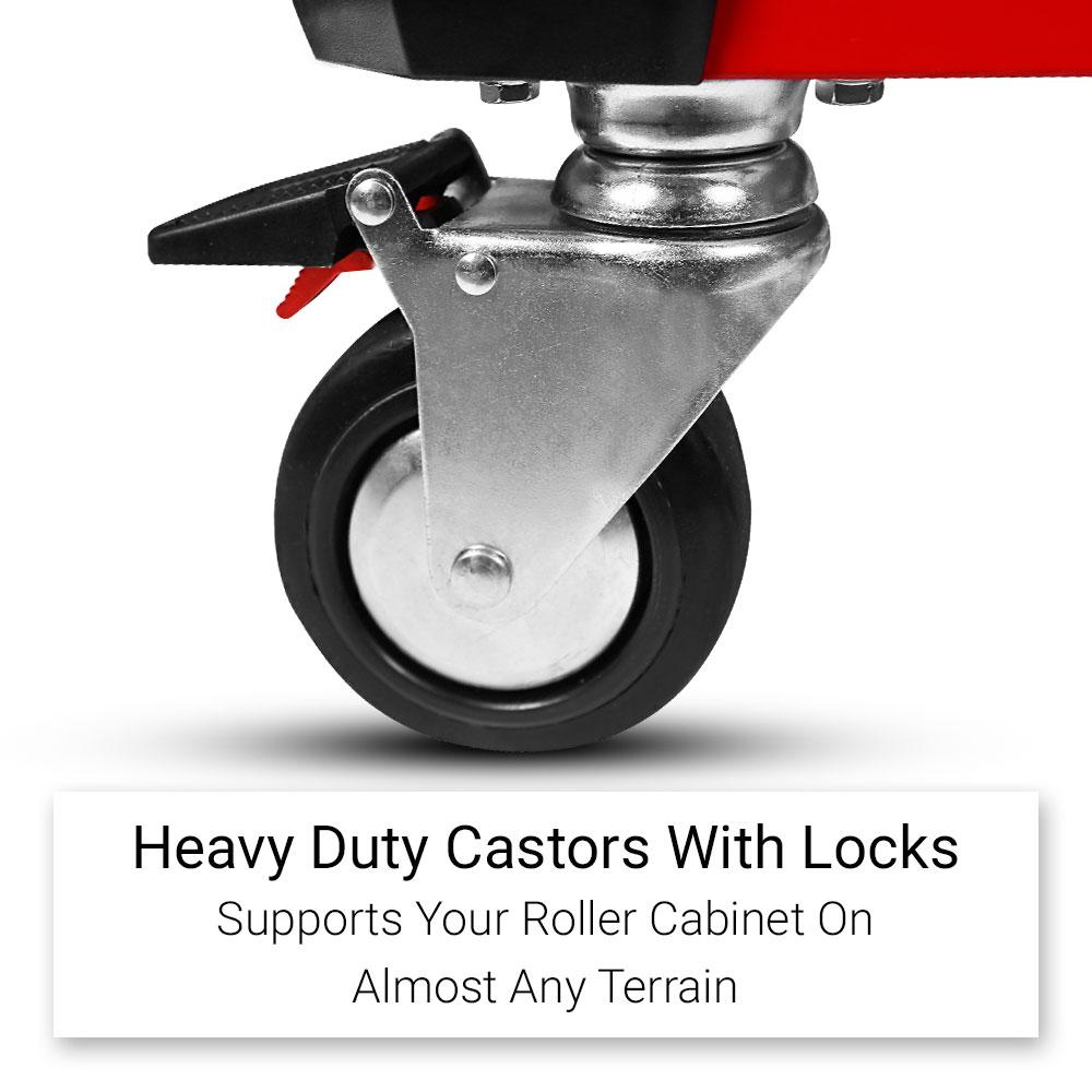 Daytona D450PSKIT – 450-Piece Metric Tool Kit with 10-Drawer Toolbox & 7-Drawer Roller Cabinet