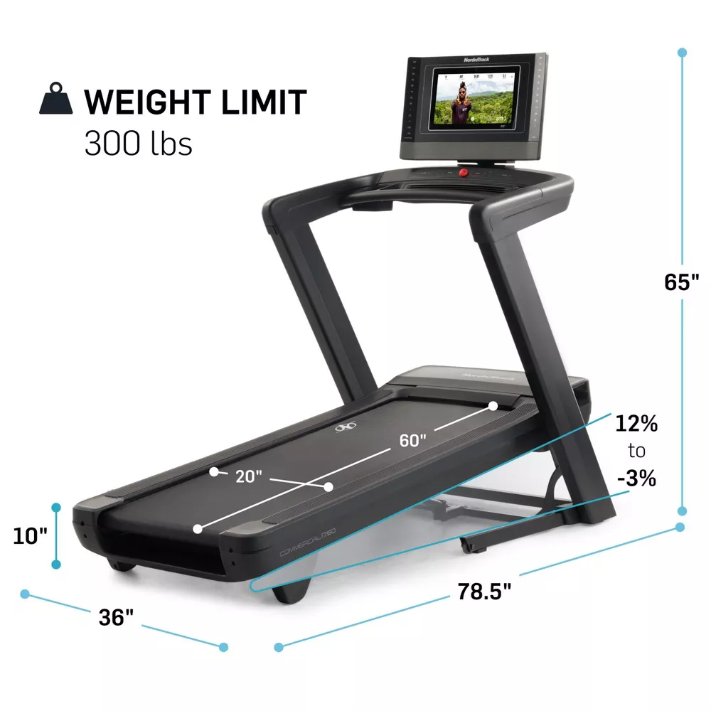 NordicTrack Commercial 1750 Motorized Treadmill