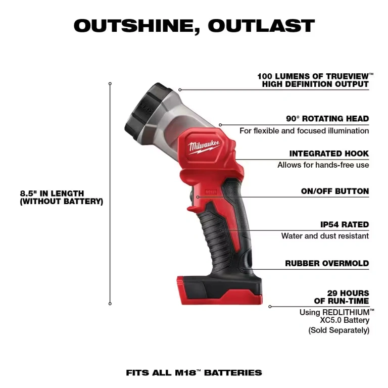 Milwaukee M18 18V Cordless Power Tool Combo Kit – Brushless Set with RedLithium Batteries & Charger (7–25 Piece Options)