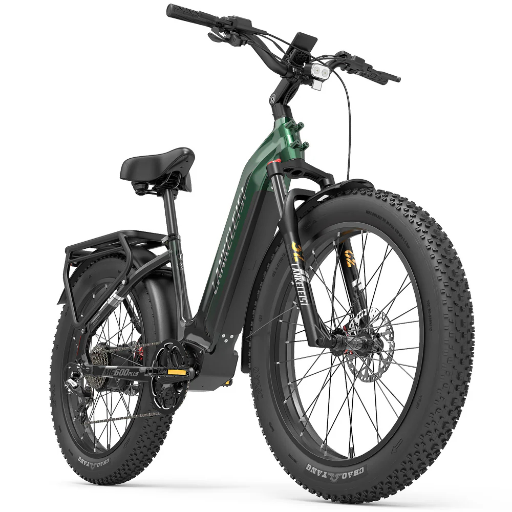 Lankeleisi MG600 Plus 2025 Version 26 Fat Bike 960Wh All Terrain SUV E-Bike with Torque Sensor 48V 20Ah Battery
