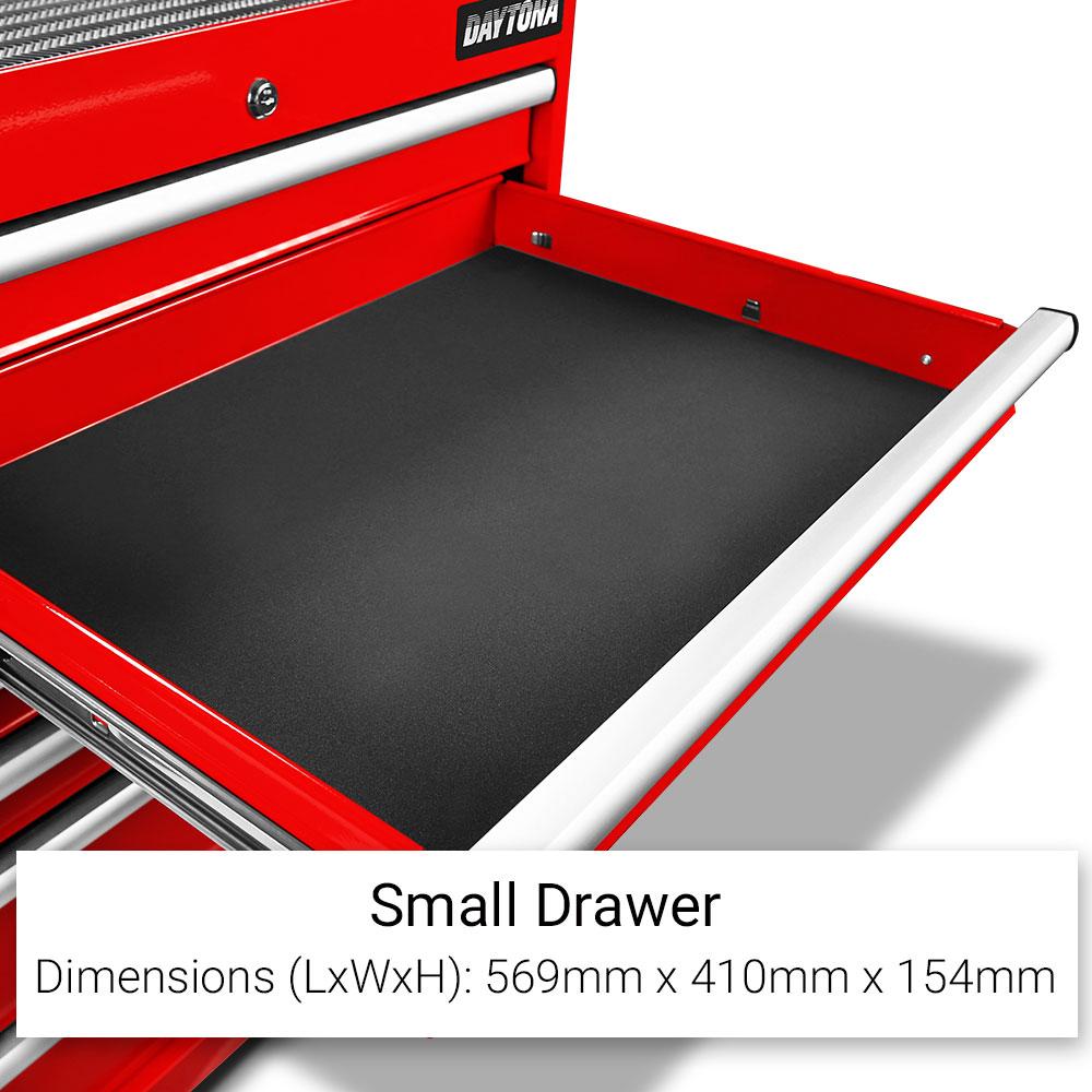 Daytona D450PSKIT – 450-Piece Metric Tool Kit with 10-Drawer Toolbox & 7-Drawer Roller Cabinet