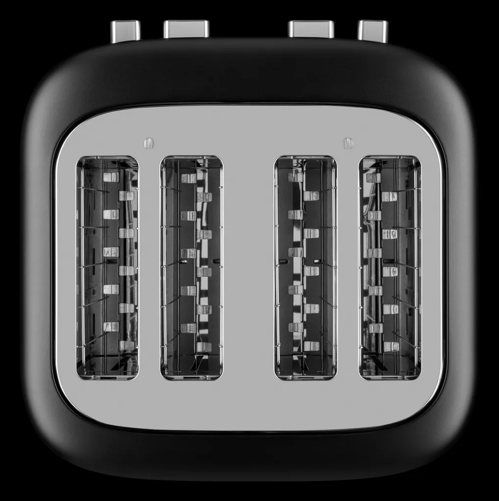 KitchenAid Grille-pain 4 tranches Artisan 5KMT4109, Couleur:Acier inoxydable / Métal brossé