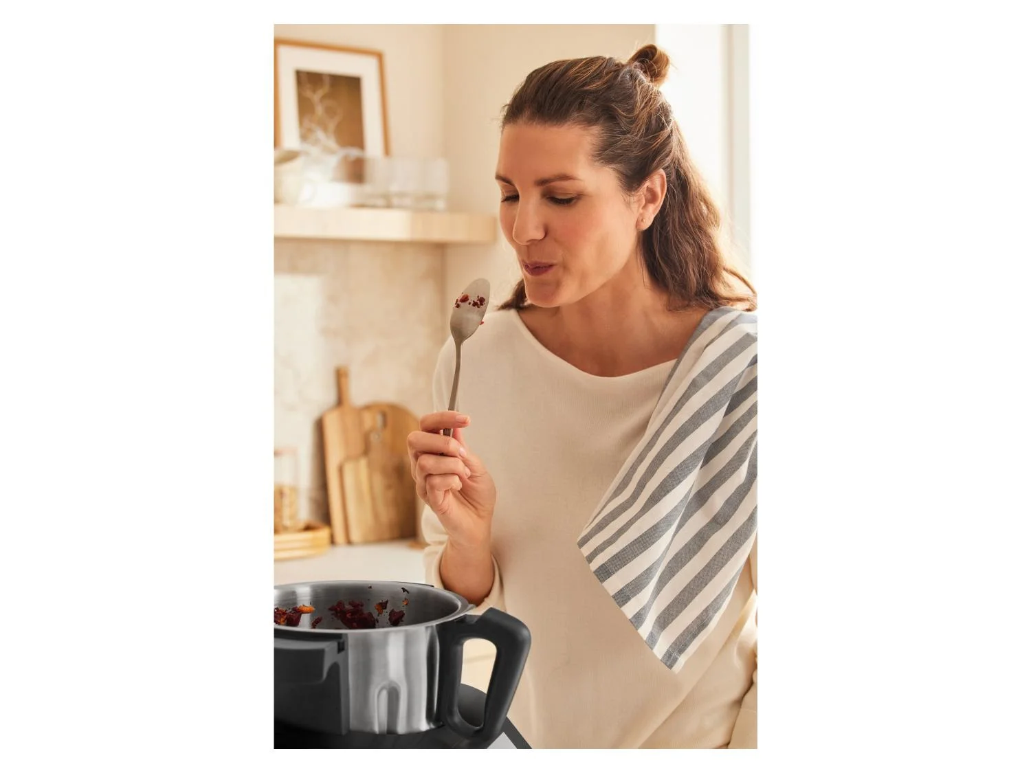 SILVERCREST® KITCHEN TOOLS Monsieur Cuisine Smart SKMS 1200 C1, Anthracite Mat