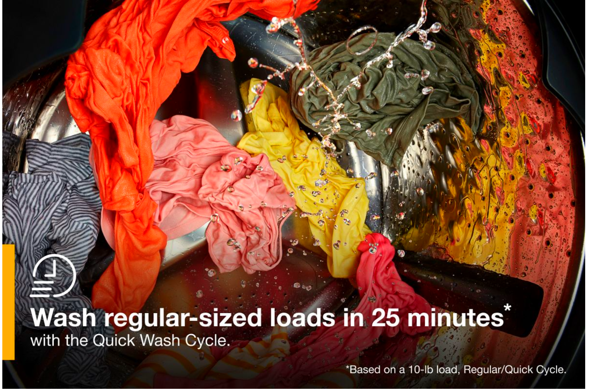 Whirlpool  WFW5605MC 4.5 Cu. Ft. Front Load Washer with Quick Wash Cycle