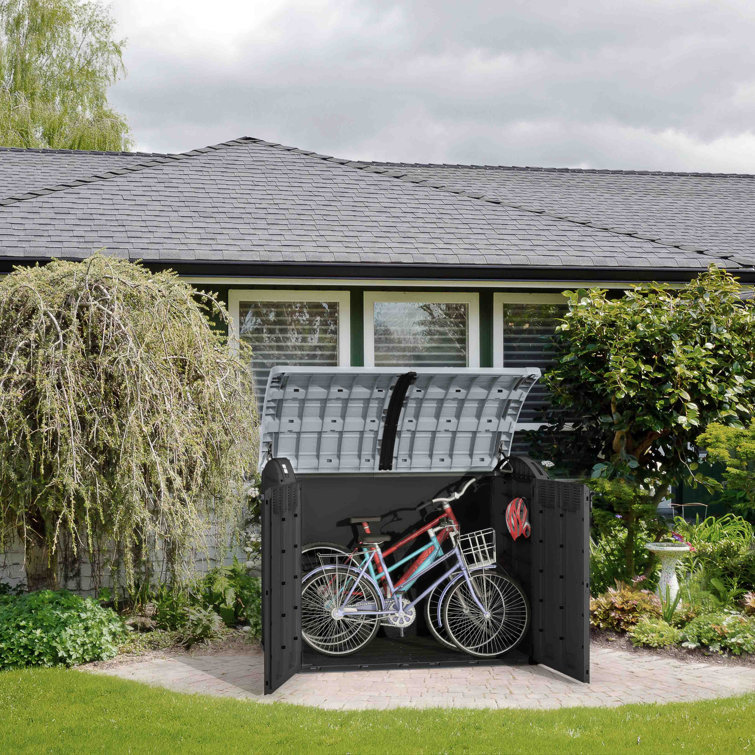 177 cm x 113 cm Geräteschuppen aus Kunstharz