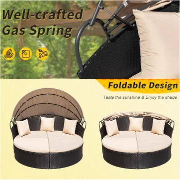 Lounge Muschel Sonneninsel Outdoor wetterfest